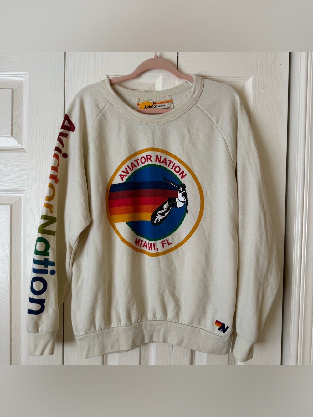Aviator Nation "Miami" crewneck sweatshirt